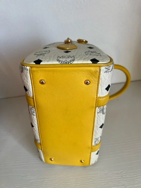 MCM Visetos Boston Nano Bag - Picture 5 of 8